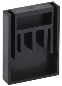 Заглушка для шины PIN 4Р 100А шаг 27мм IEK YNK51-4-100