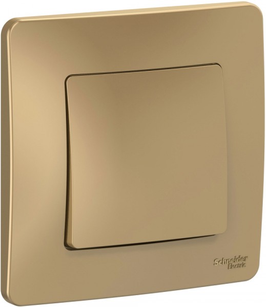 Выключатель 1-кл. СП Blanca 10А IP20 (сх. 1) 250В титан SE BLNVS010104 - Фото 3