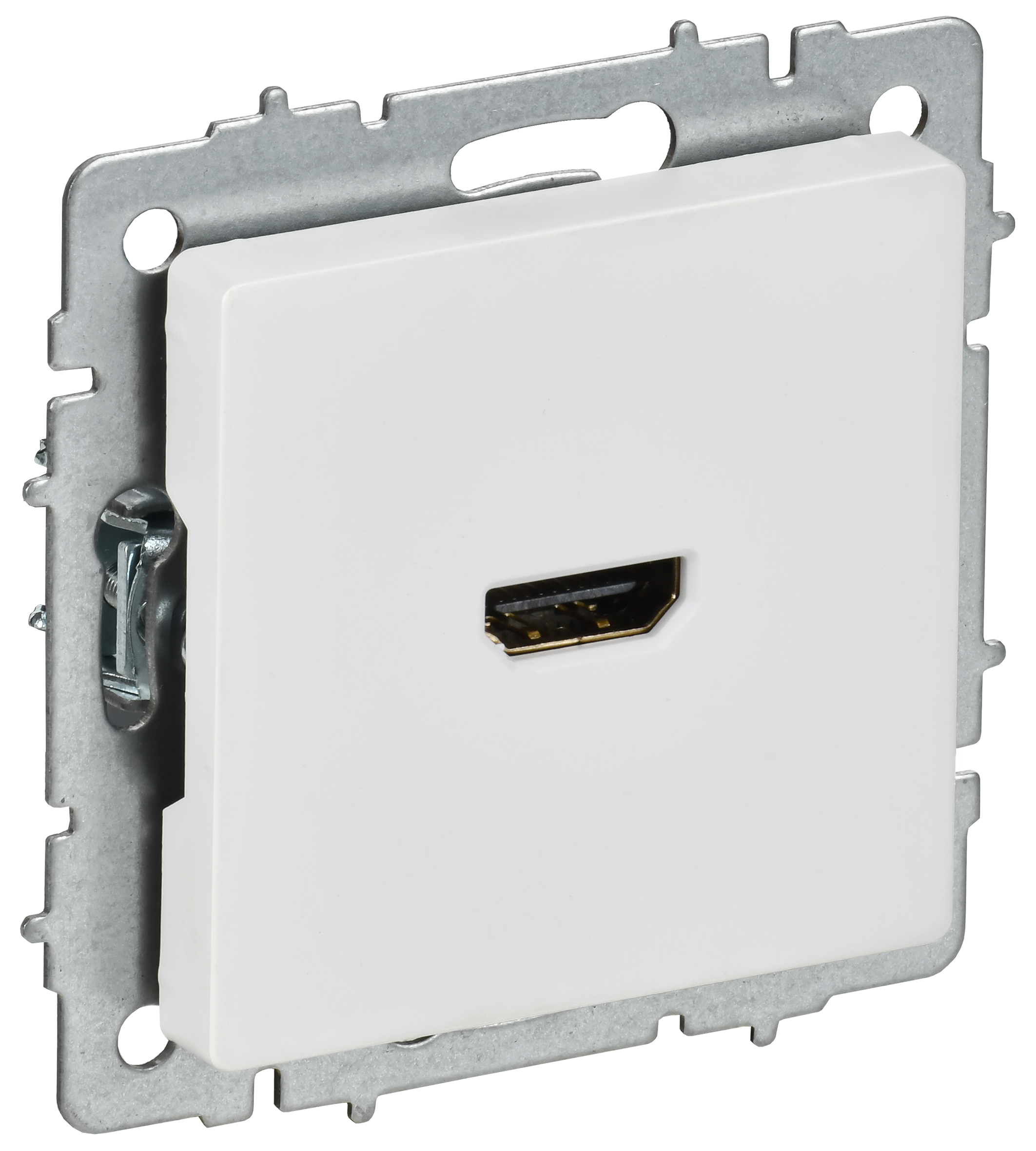 BRITE Розетка HDMI РHDMI-0-БрАБ арктический белый IEK BR-H10-K91