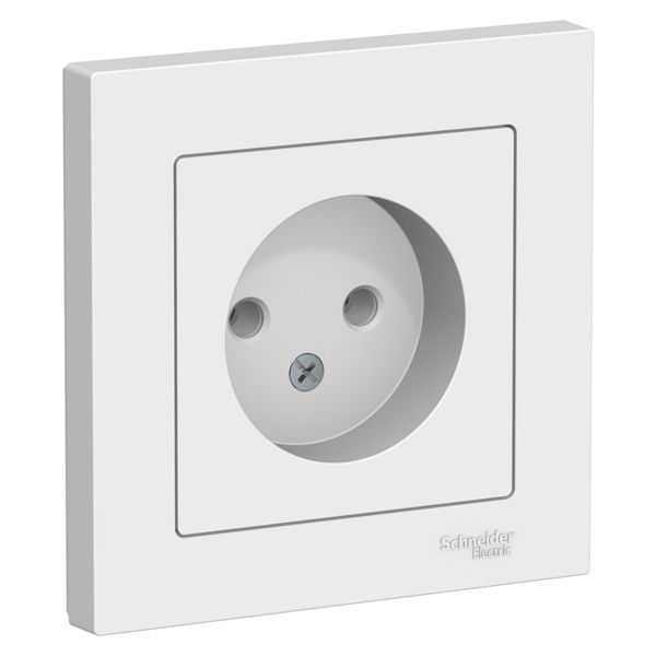 Розетка AtlasDesign без заземл. 16А в сборе лотос SE ATN001340 1739930