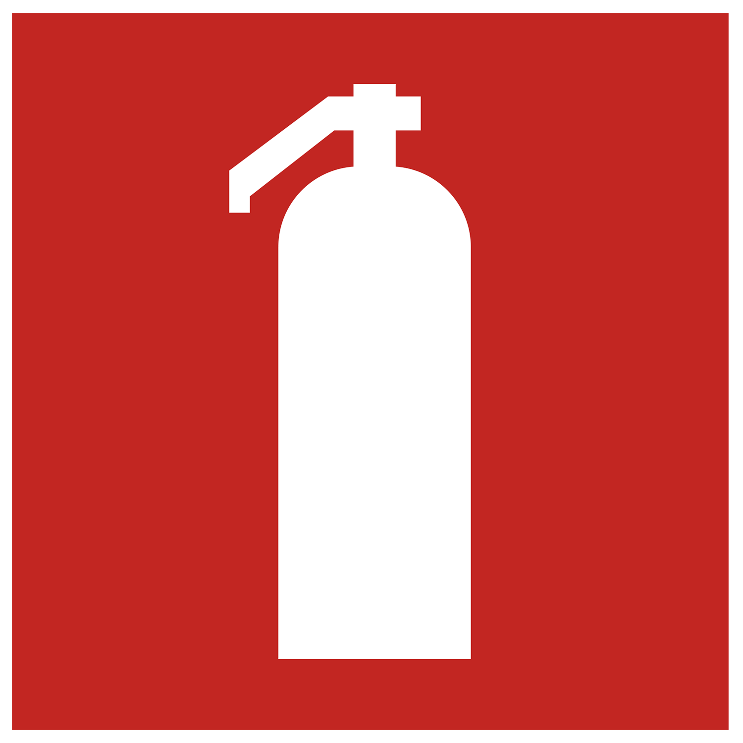 Этикетка самоклеящаяся 150х150мм "Огнетушитель" IEK LPC10-1-15-15-OGNT