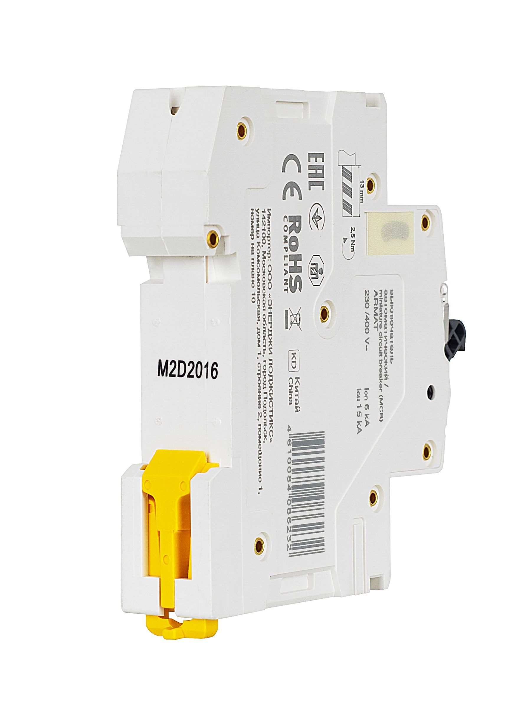 ARMAT Автоматический выключатель M06N 1P D 20А IEK - Фото 5