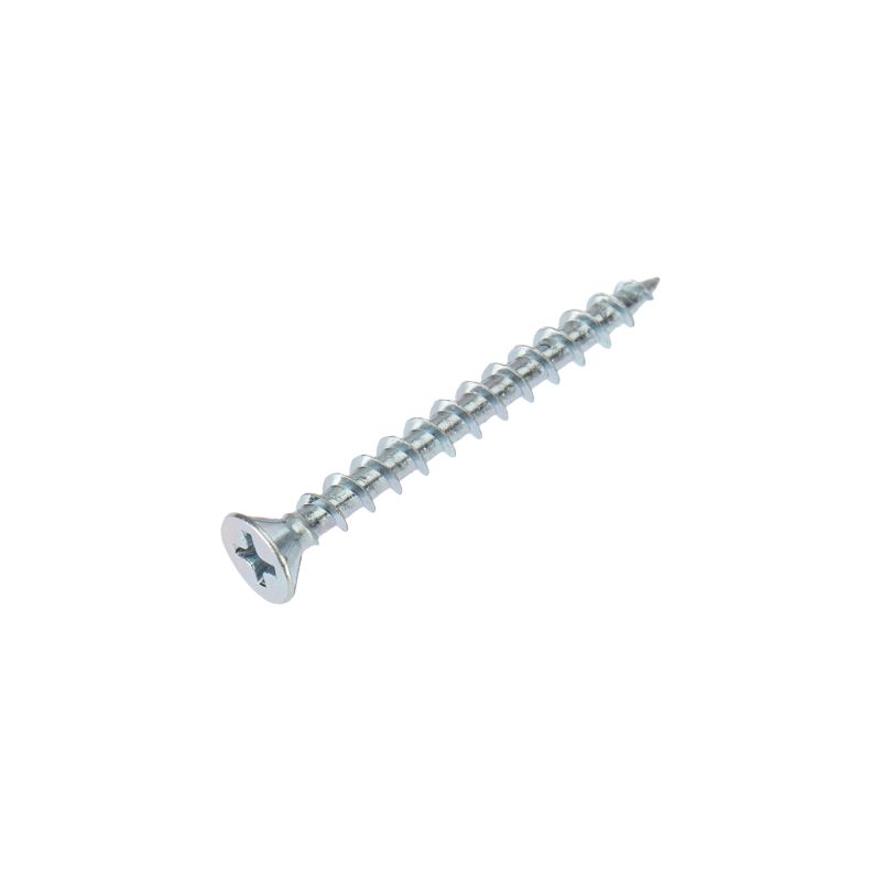 Саморез оконный KRANZ острый, 4.1х40, белый цинк, короб (500 шт./уп.) KR-01-3721-005