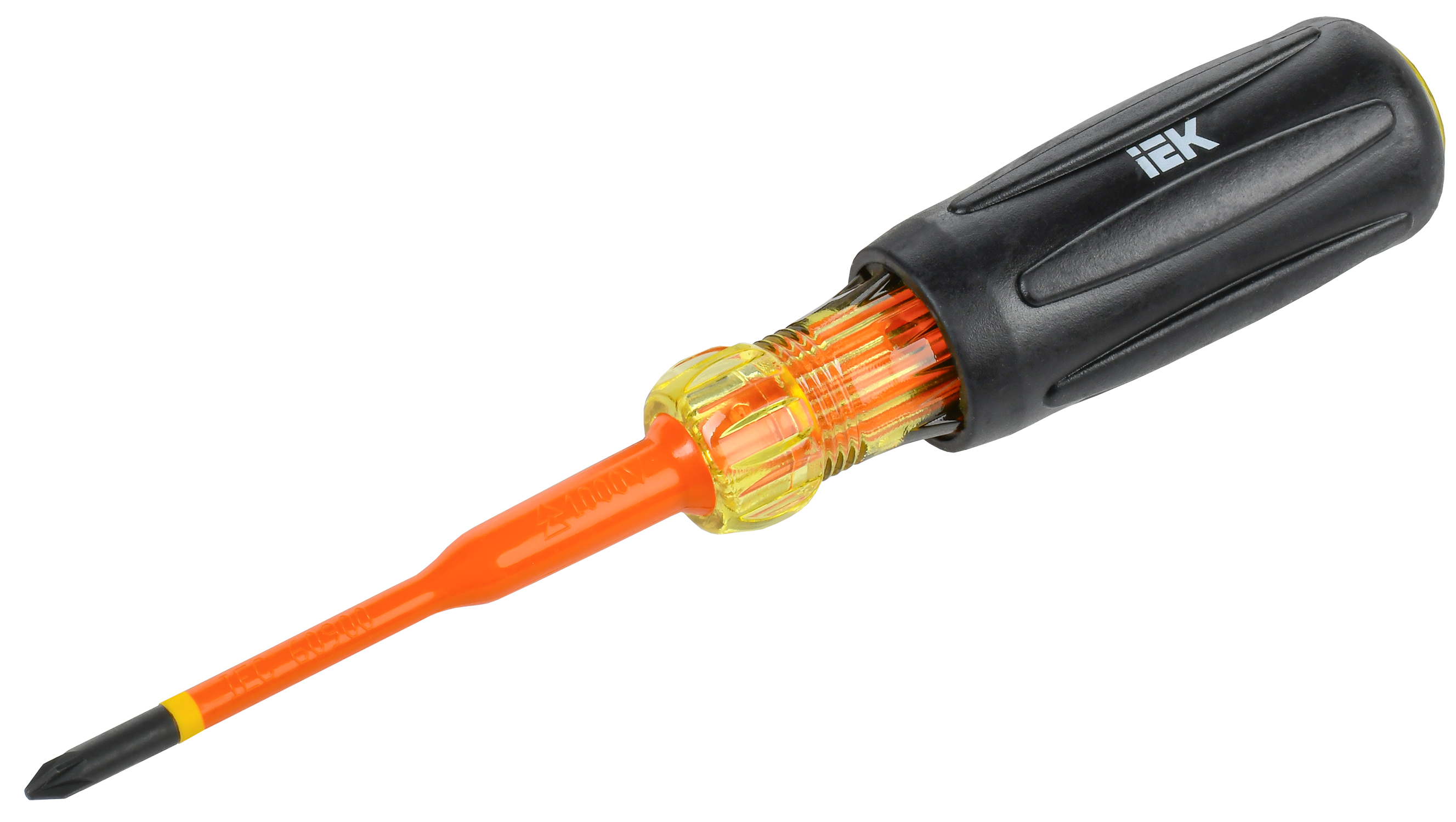 ARMA2L 5 Отвертка диэлектрическая SLIM PZ1х80 Т3 IEK A2L5-SC31-T3-PZ-10-080