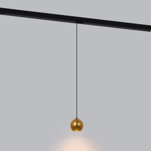 Slim Magnetic Трековый светильник 5W 4200K Event (латунь) 85040/01 85040/01 Elektrostandard a062804