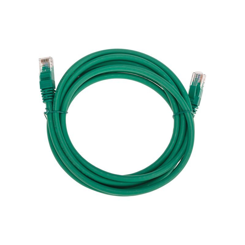 Патч-корд U/UTP, CAT 6, RJ45-RJ45, 26AWG, LSZH, зеленый, 3м REXANT 02-0296-3