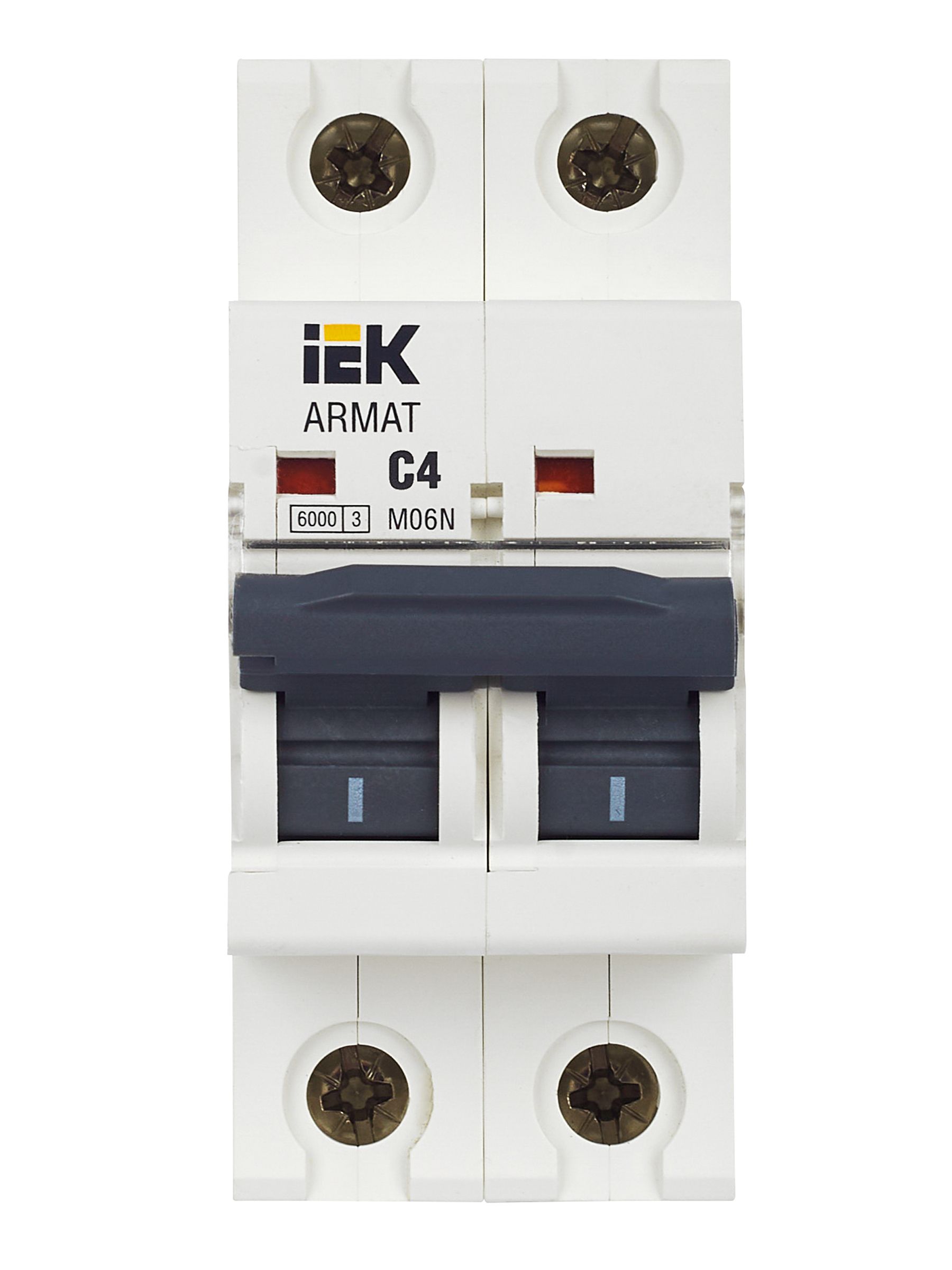 ARMAT Автоматический выключатель M06N 2P C 4А IEK - Фото 4