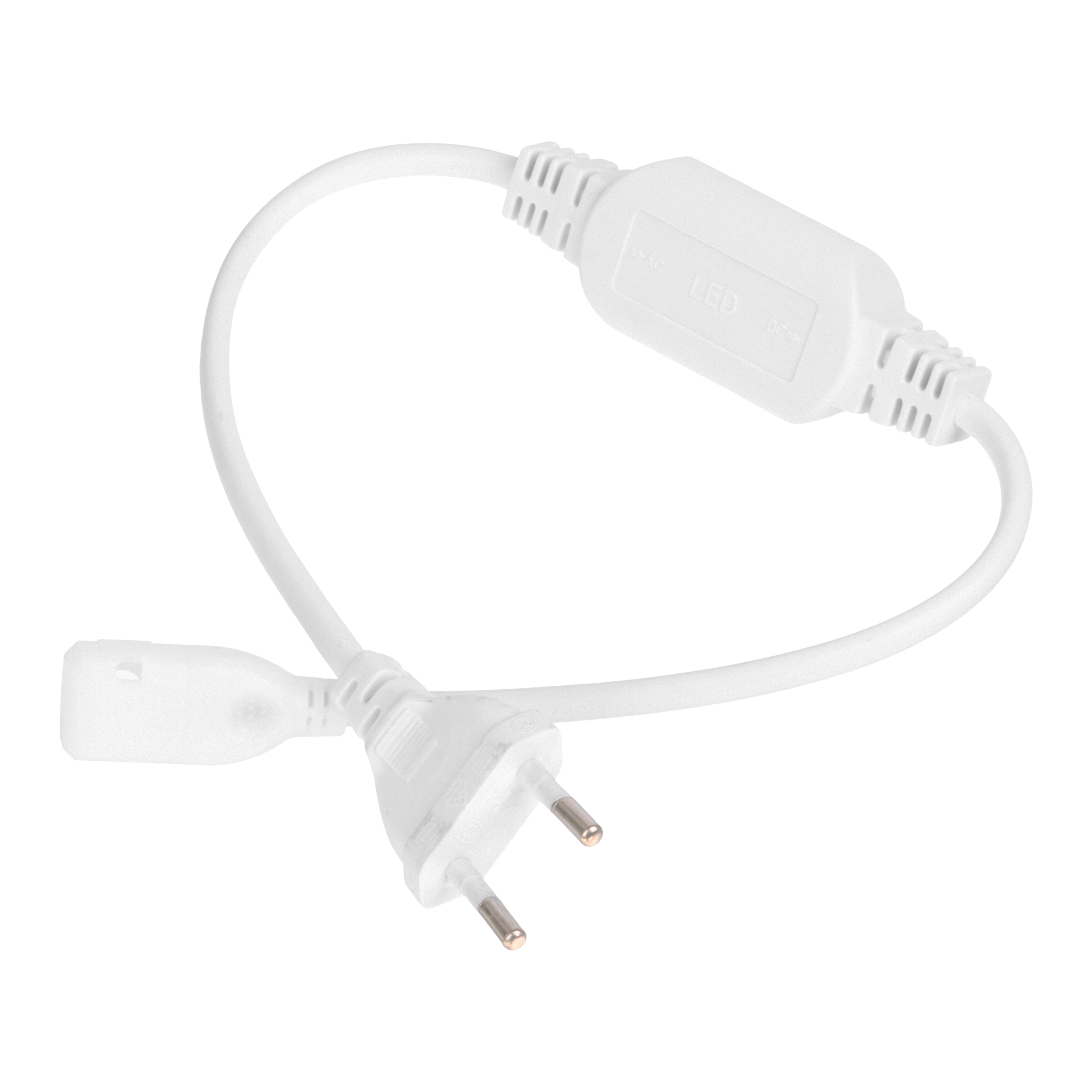 Сетевой кабель с вилкой WOLTA WPC-PCS-COB/220V для светодиодной ленты COB 220В WPC-PCS-COB/220V