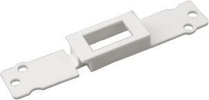 Переходник с АЕ1031 на ВА47-29 негорючий пластик IEK MVA10D-AE1