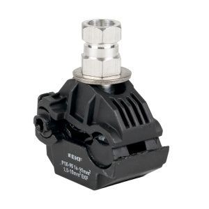 Зажим прокалывающий ответвительный P1X-95 16-95 мм2 / 1,5-10 мм2 инд. упак. EKF p-1x-95-r