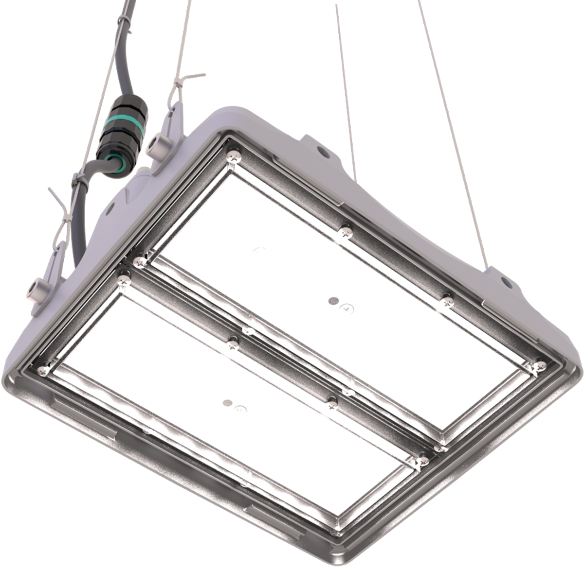 Светильник L-pixel 1/50/Д/840/01/R5/I1-D1/MT-KM/220AC IP66 RAL7035 LEDEL