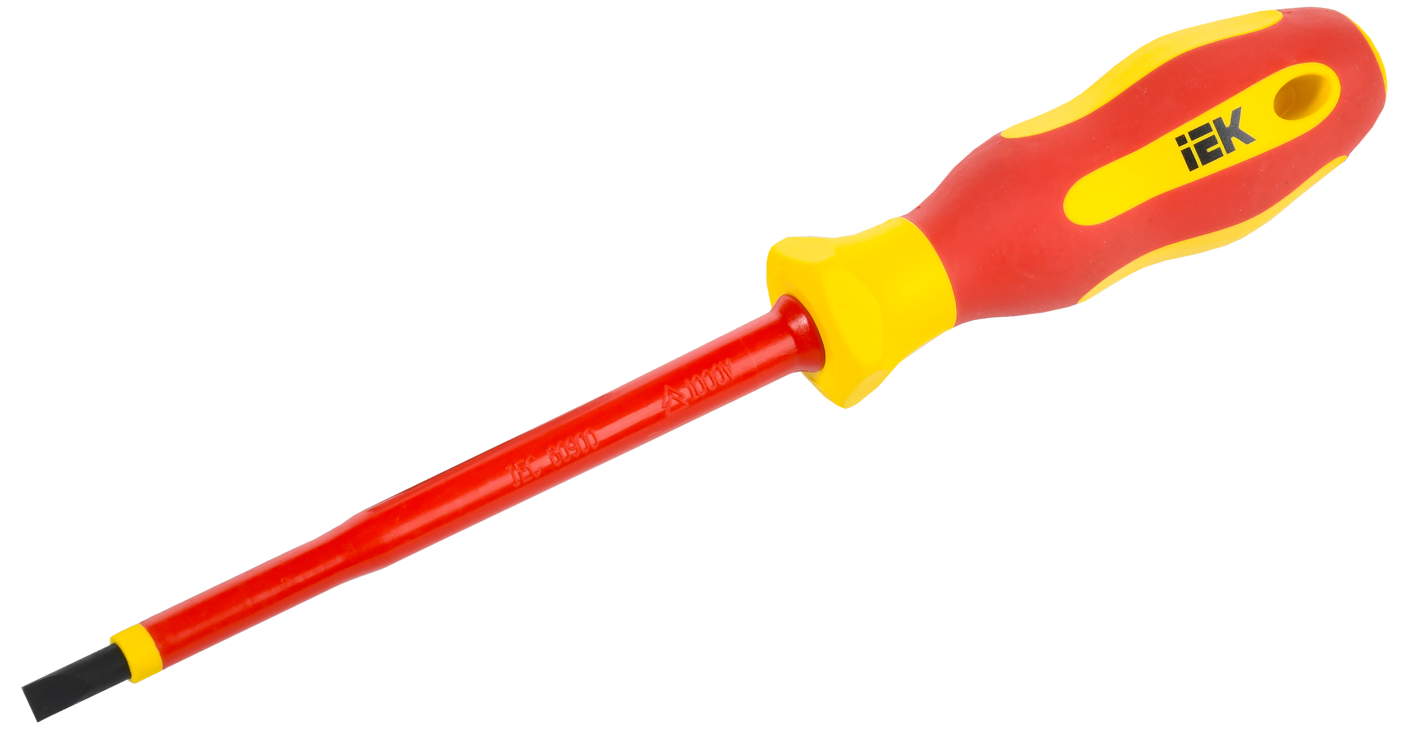 ARMA2L 5 Отвертка диэлектрическая SL5,5х125 Т2 IEK A2L5-SC30-T2-SL-55-125