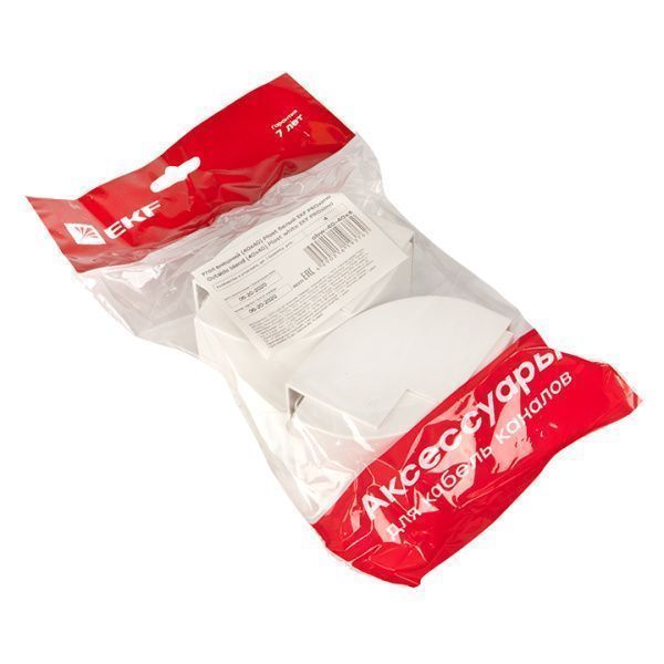 Угол внешний (40х40) (4 шт) белый EKF-Plast - Фото 4