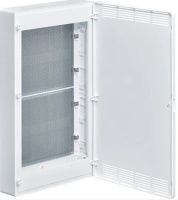 Щит открытой установки Multimedia (647х390х99), IP-40 // Hager - Golf (Белая дверь с перфорацией) VS418PZF