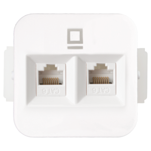 Розетка компьютерная для скрытой установки РК216-021 8536BY