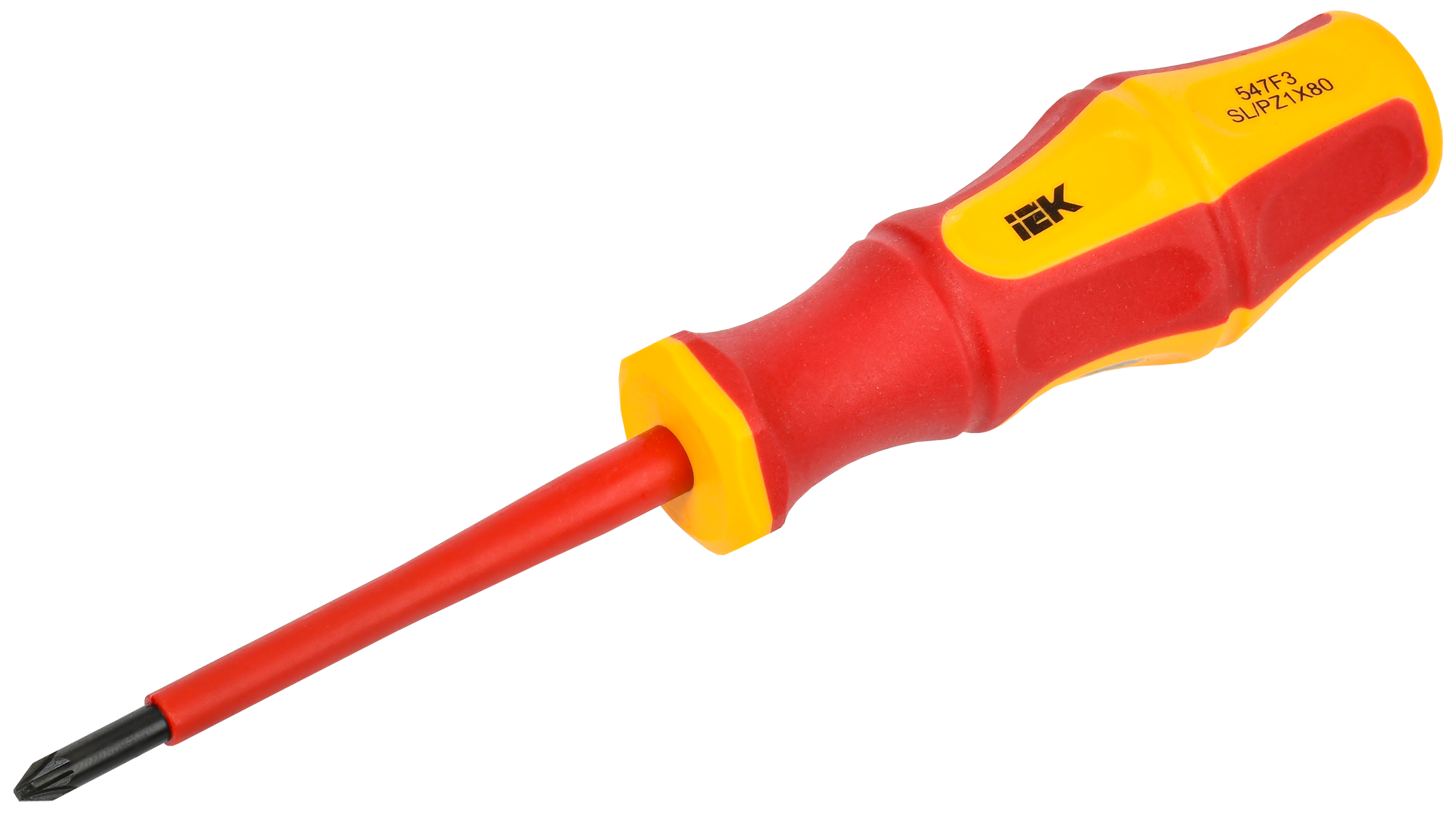 ARMA2L 3 Отвертка диэлектрическая PZ/SL1х80 К3 IEK A2L3-SC30-K3-ZS-10-080
