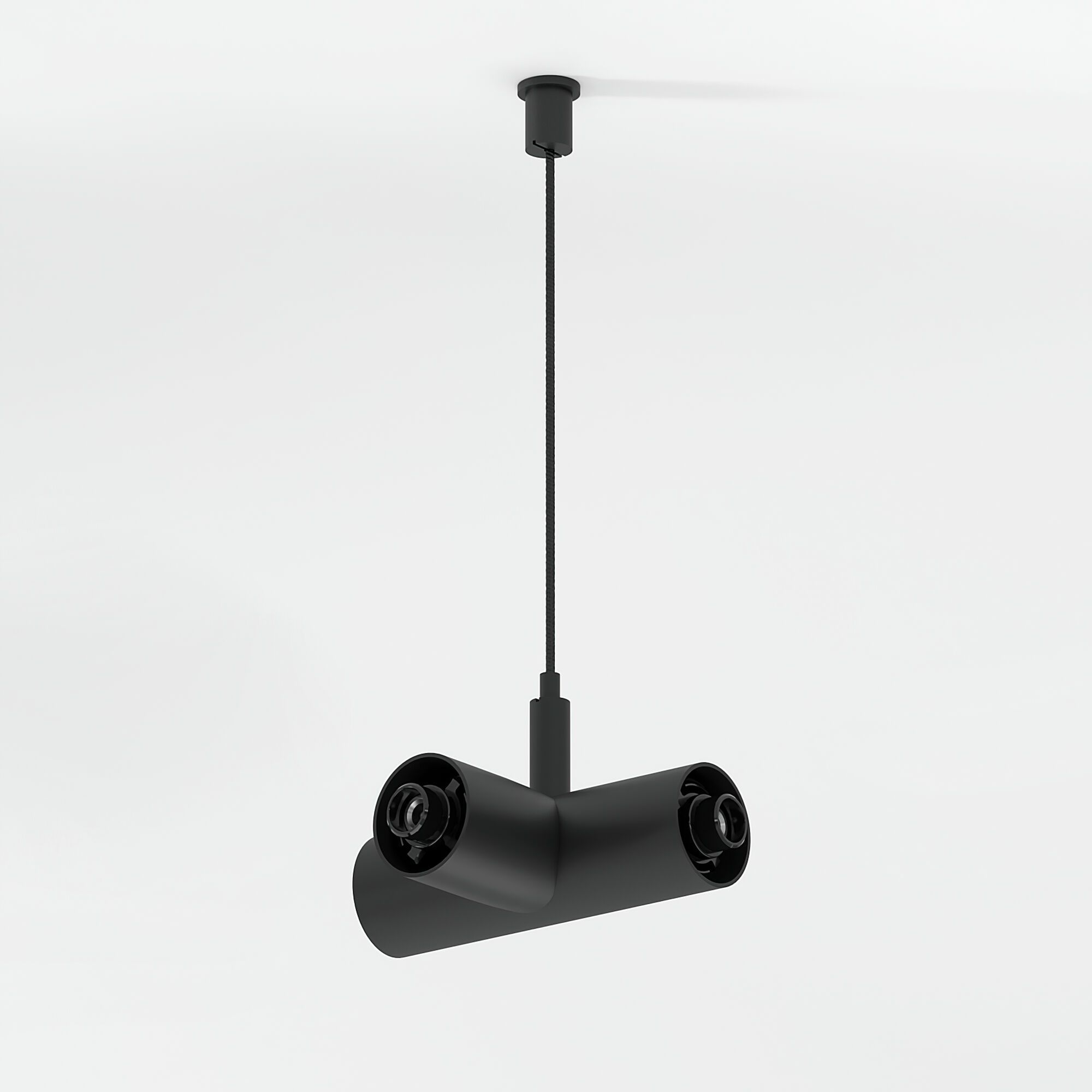 Module System Набор для подвеса Т-образный с питанием (черный) a066186