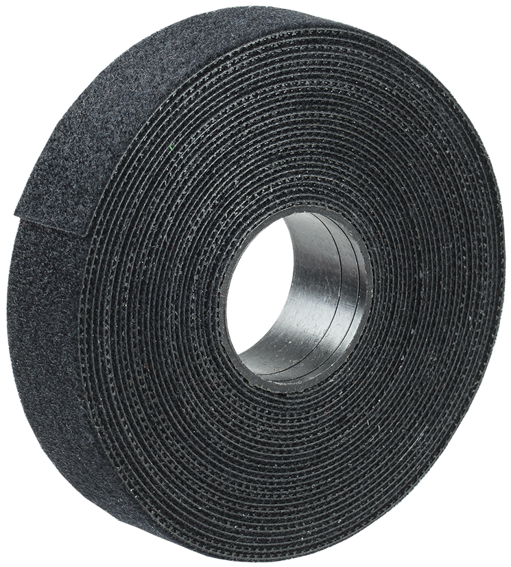 Хомут-липучка ХКл 20мм черный (5м/ролл) IEK UHL11-20-5M-K02