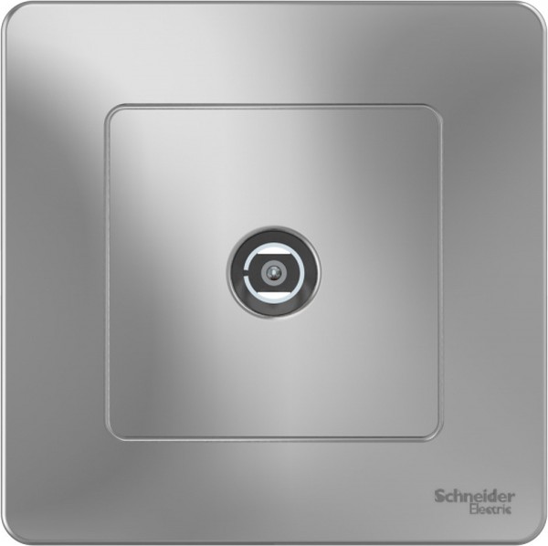 Розетка телевизионная TV 1-м СП Blanca коннектор алюм. SE BLNTS000013 - Фото 3