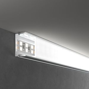 Накладной алюминивый профиль для трехрядной LED ленты (под ленту до 18,5mm) LL-2-ALP018 LL-2-ALP018  a062731
