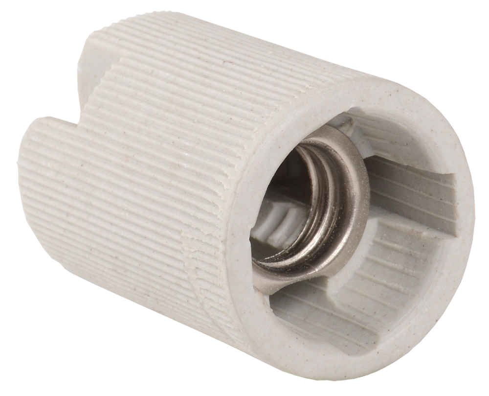 Патрон подвесной Пкр14-04-К43 керамический Е14 (индивидуальный пакет) IEK EPC20-04-02-K01