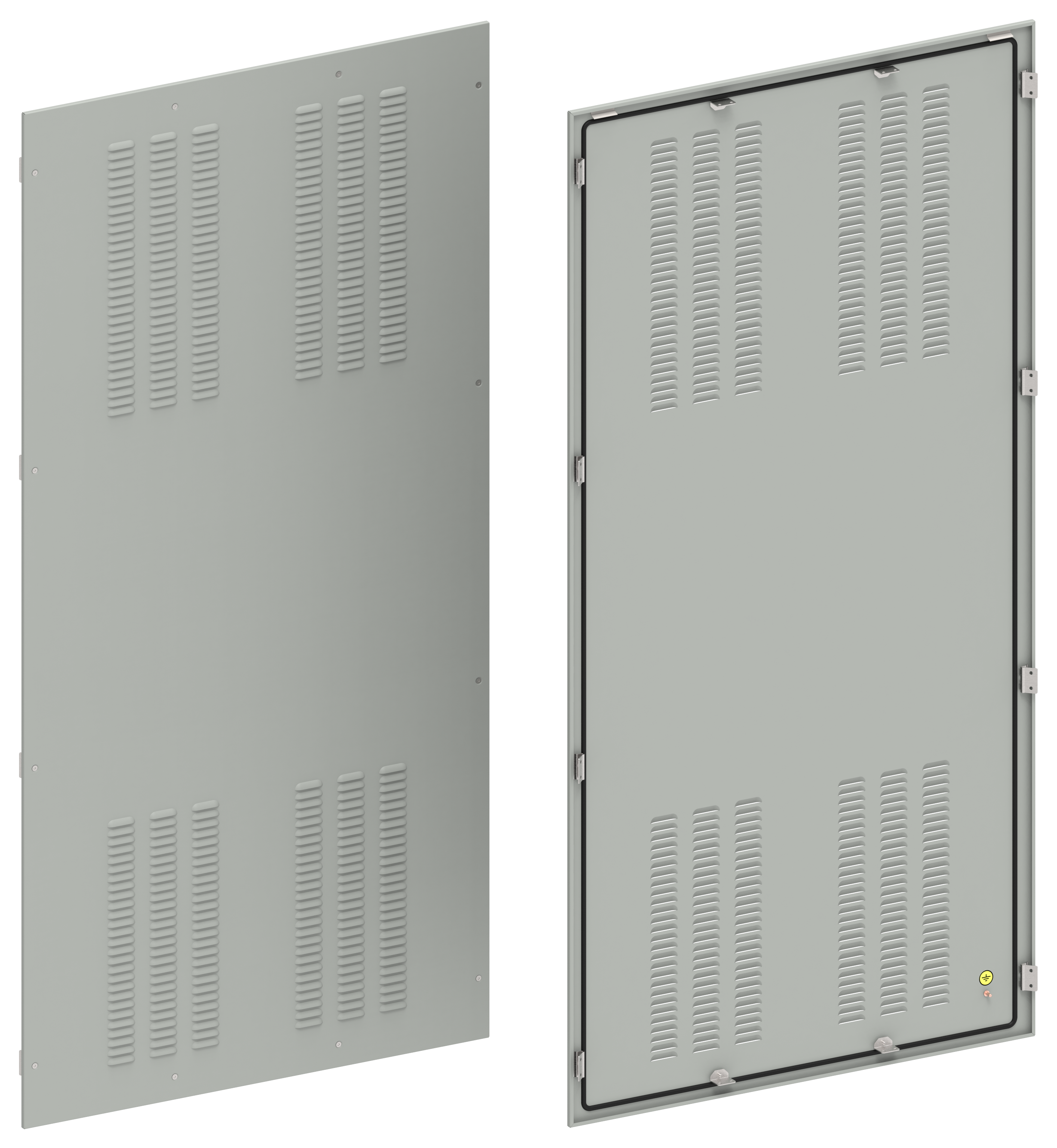 FORMAT Панель задняя вентилируемая 2000х1000мм IEK FO-00-PBV-200-100
