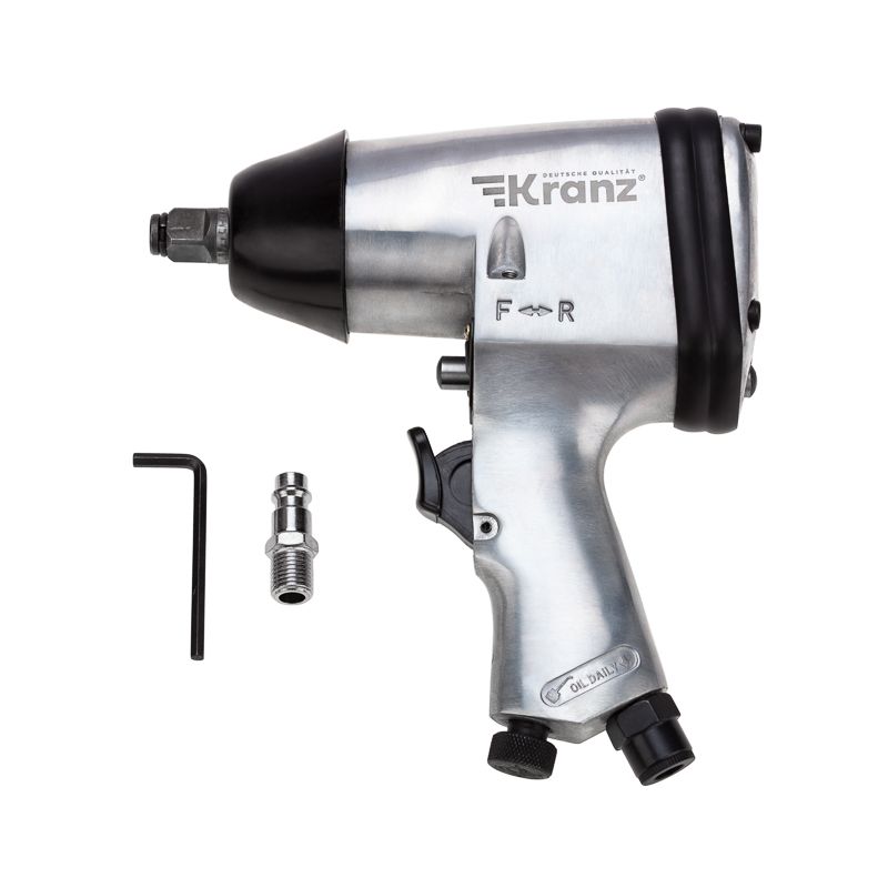 Гайковерт пневматический 1/2", 330 Нм KRANZ - Фото 3