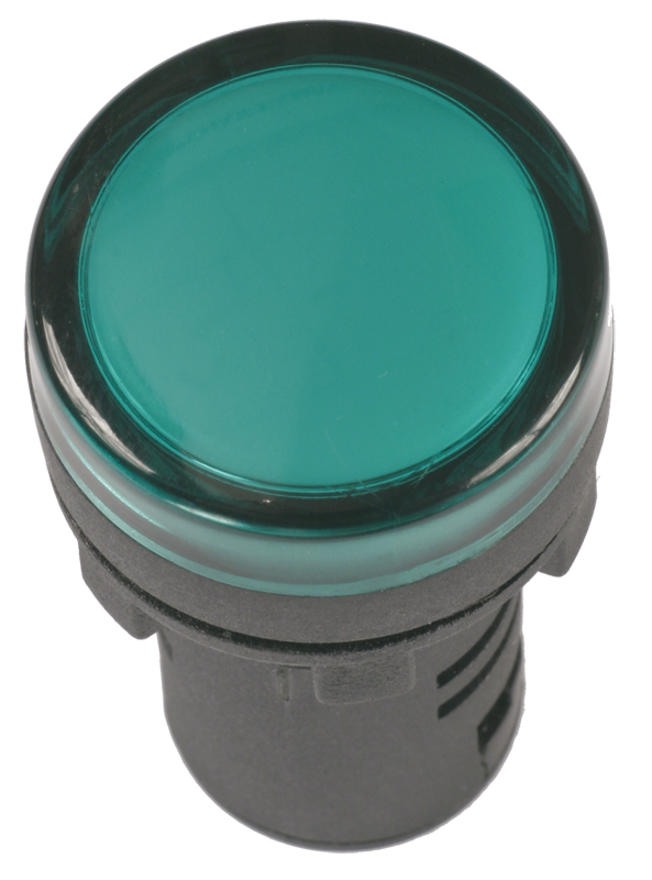 Лампа AD16DS(LED)матрица d=16мм зеленый 36В AC/DC IEK