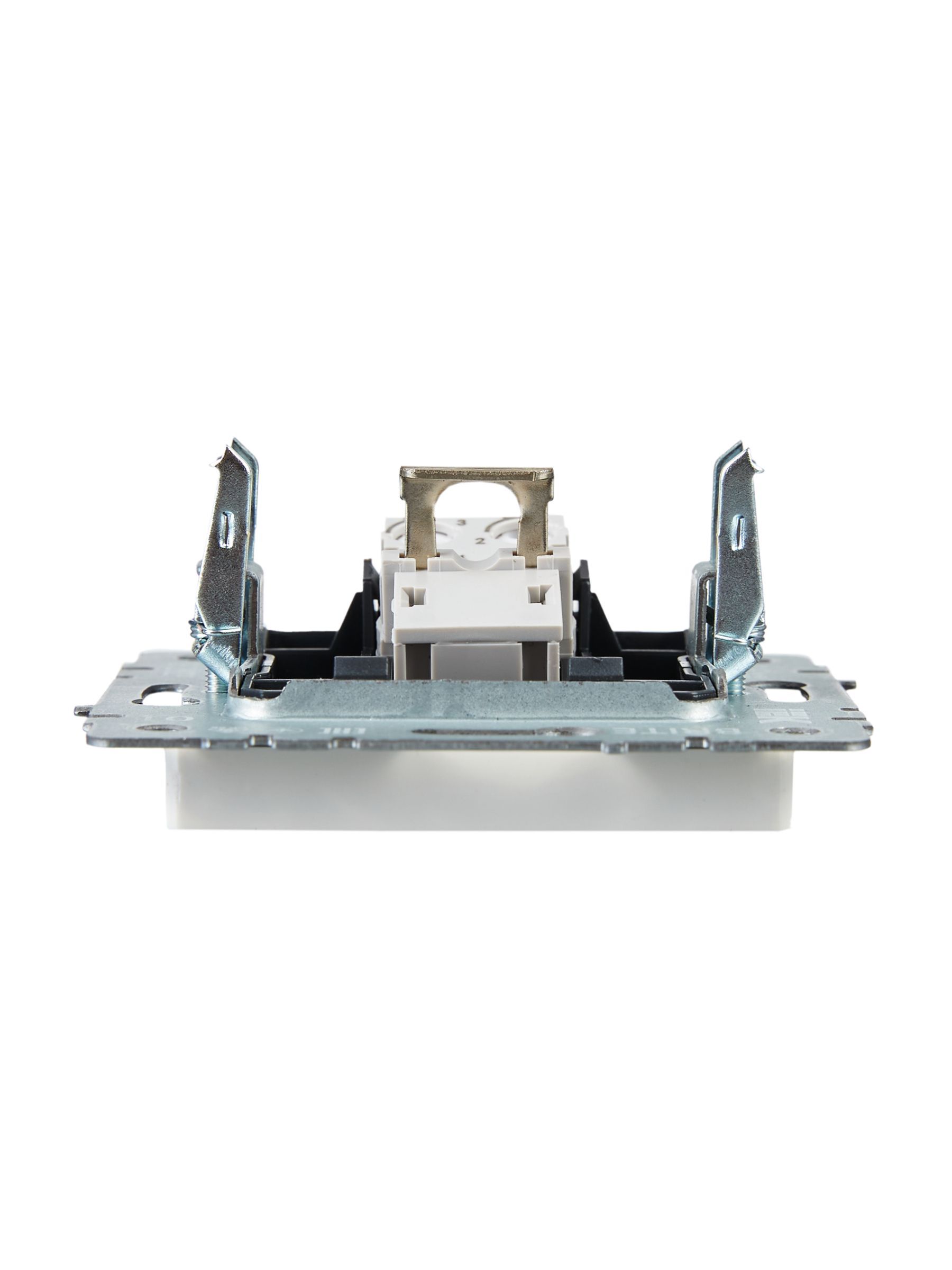 BRITE Розетка телефонная RJ11 РТ10-БрБ белый IEK - Фото 6