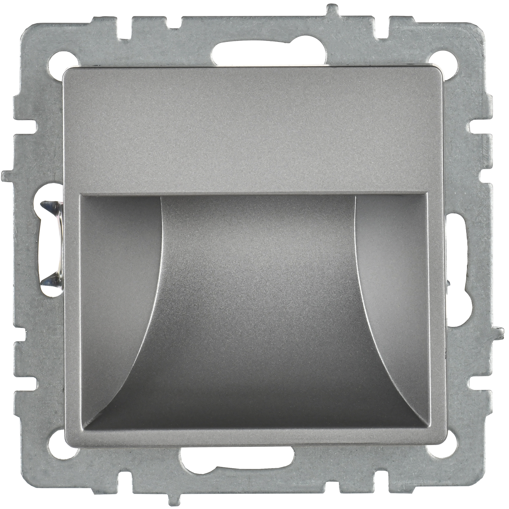 BRITE Подсветка светодиодная встраиваемая ПЛ20-БрС сталь IEK - Фото 6