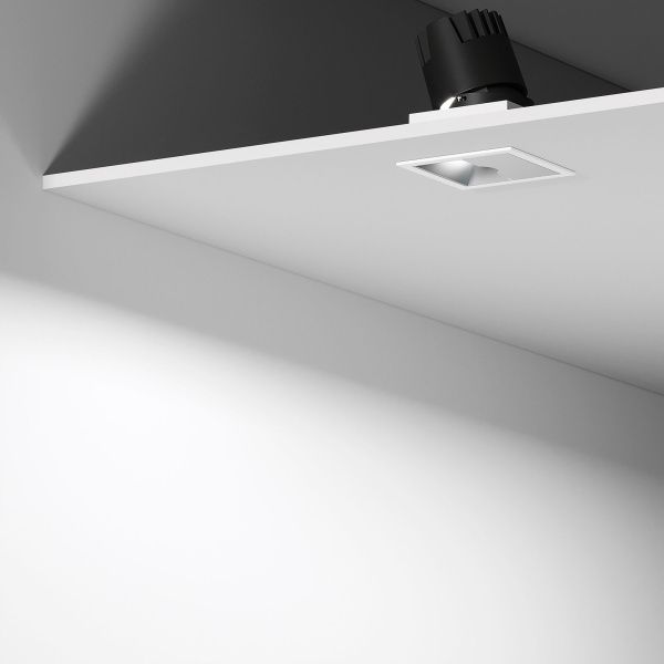 Потолочный светодиодный светильник 10W 4000K белый/хром 25091/LED Elektrostandard