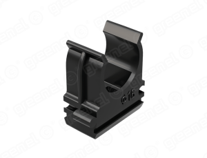 Крепеж-клипса 16мм (100шт), цвет - чёрный, GREENEL GE50140-05