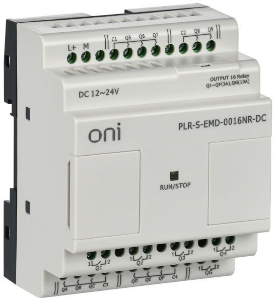 Логическое реле PLR-S ONI. Модуль расширения 16 каналами релейного вывода. Напряжение питания 12-24 В DC