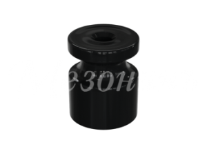 Изолятор пластиковый для наружного монтажа витой электропроводки, D20х24мм, цвет - черный, серия УСА GE30025-05