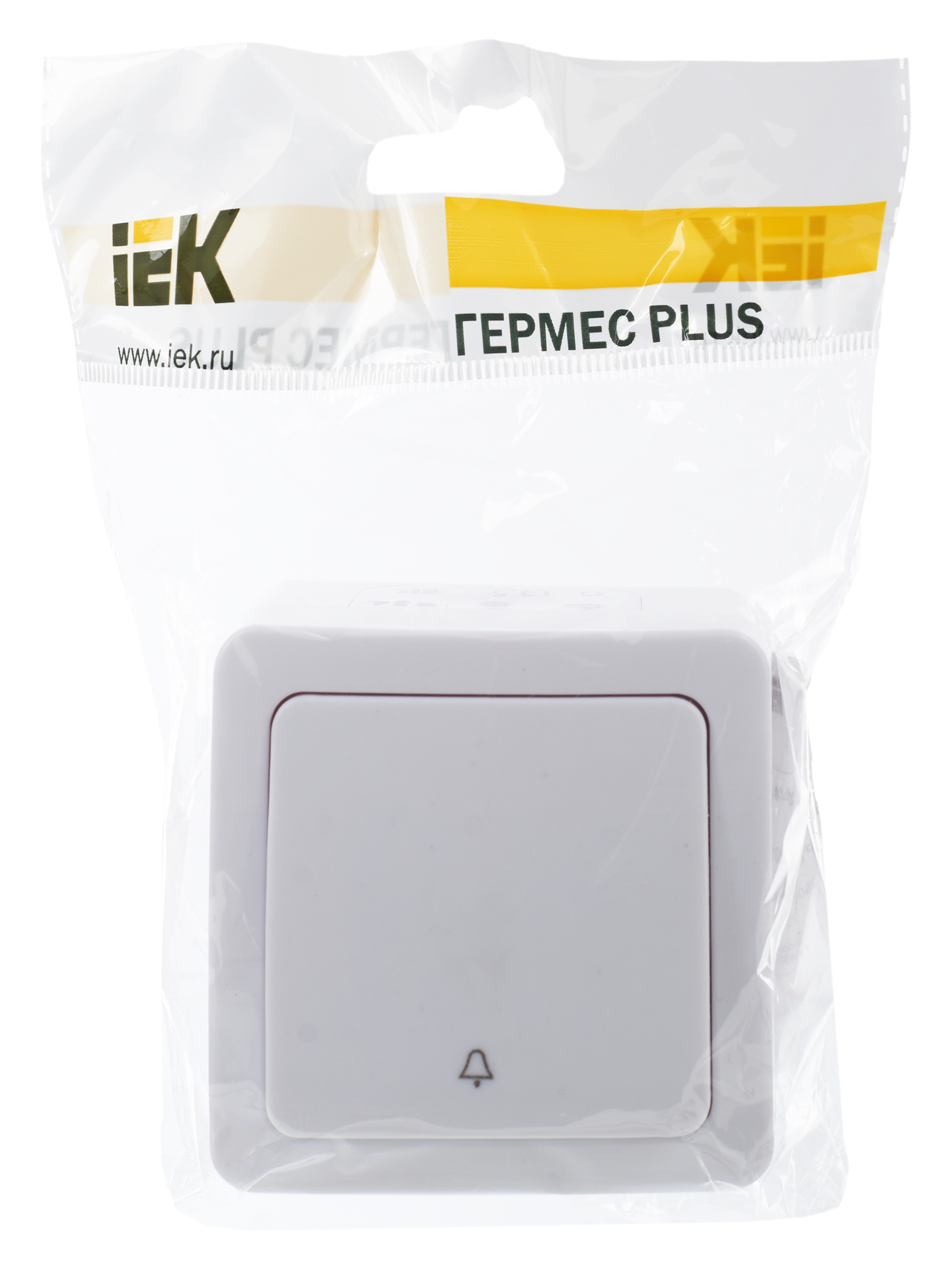 Выключатель 1-клавишный для открытой установки кнопочный ВСк20-1-0-ГПБ IP54 ГЕРМЕС PLUS (цвет клавиши: белый) IEK - Фото 5