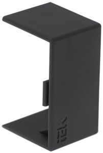 ELECOR Соединитель на стык КМС 16х16 черный (4шт/компл) IEK EL-KK10D-S-016-016-K02