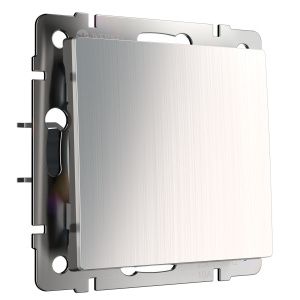 Выключатель одноклавишный (глянцевый никель) Werkel W1110002