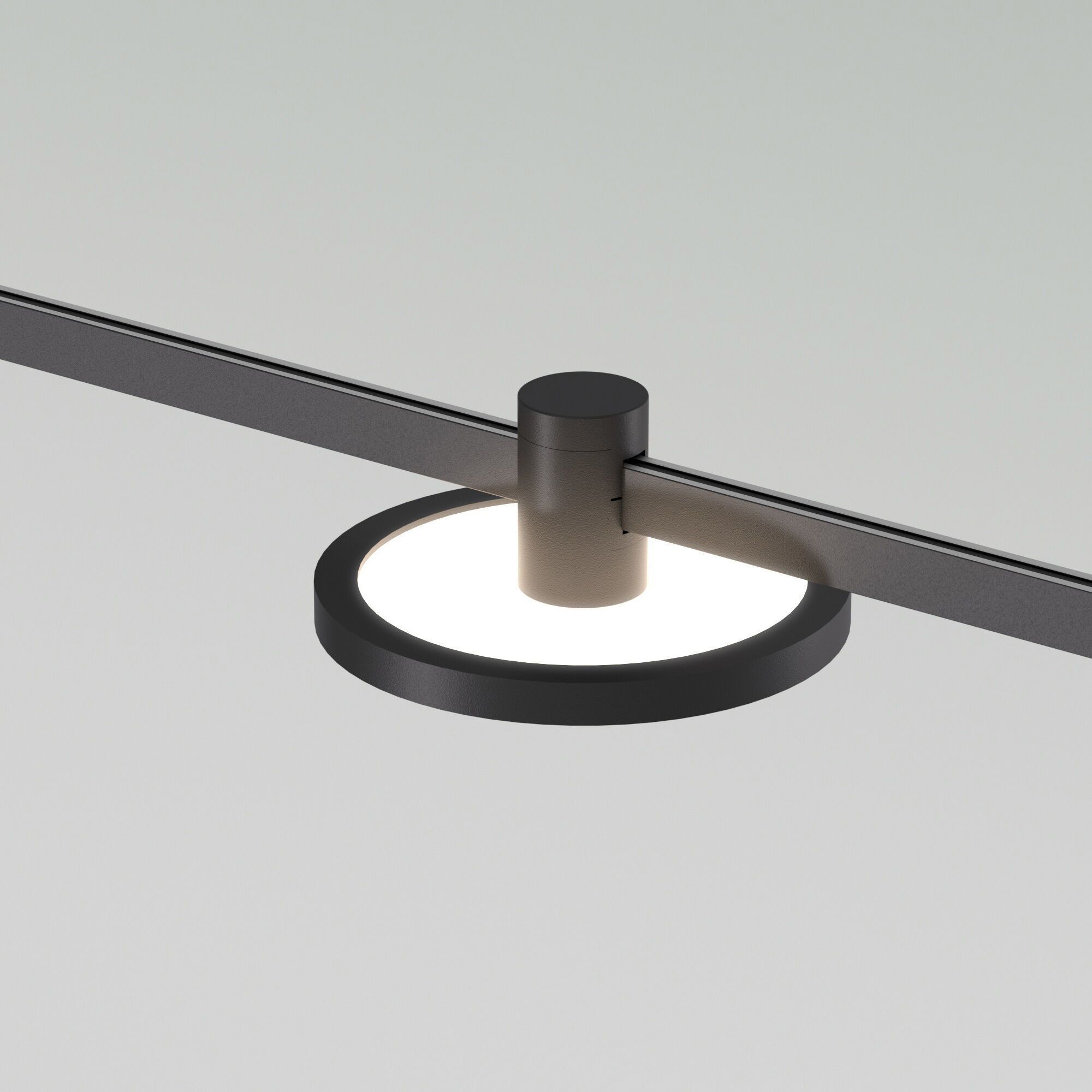 Esthetic Magnetic Трековый светильник 7W 3000K (чёрный) 85124/01 a065425