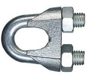 Зажим для стальных канатов М12  DIN 741 SMP-46593-1