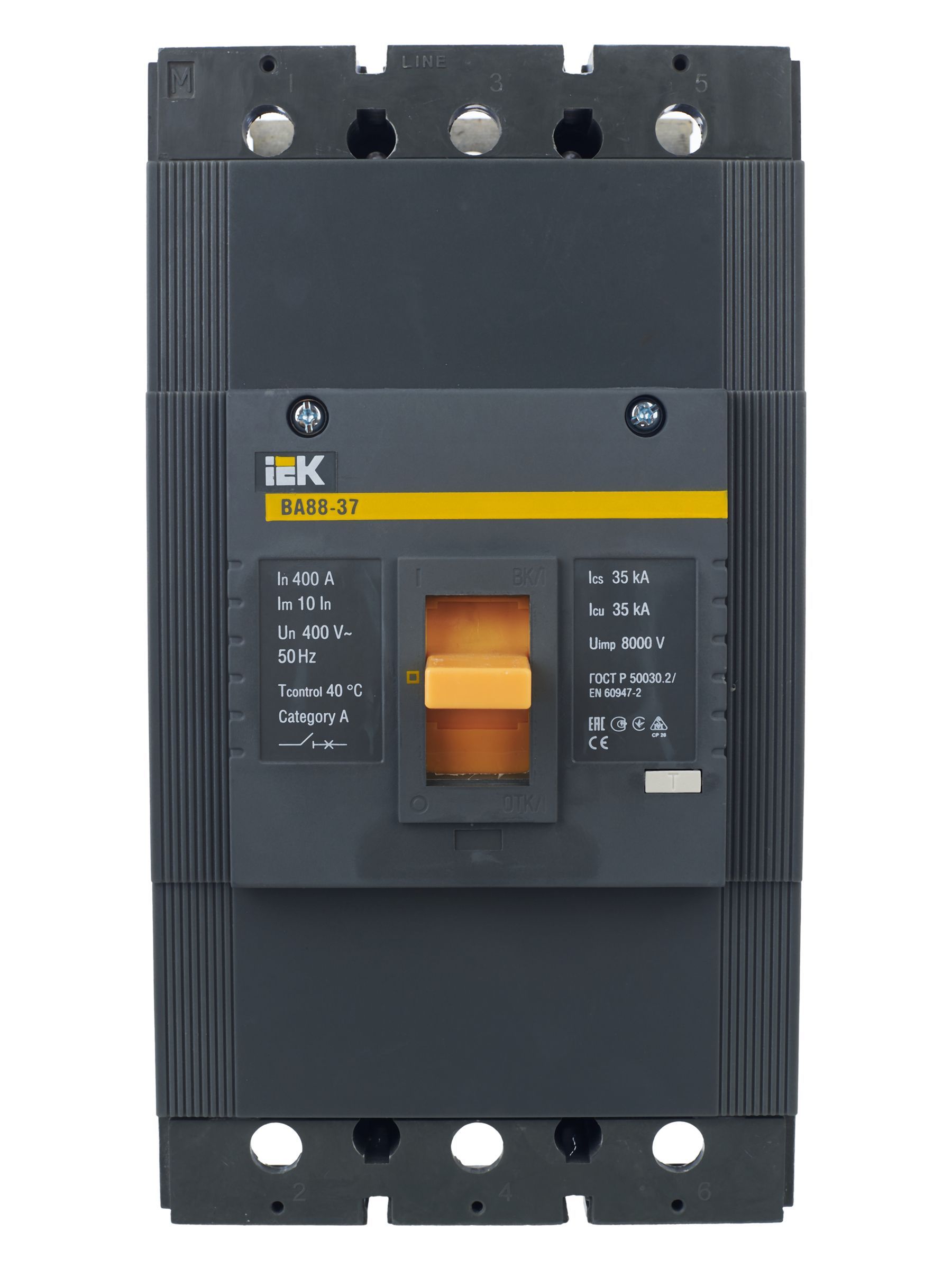Выключатель автоматический ВА88-37 3Р 400А 35кА IEK - Фото 9