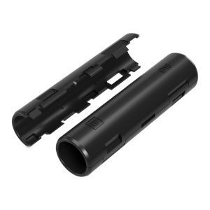 Муфта разборная d16 мм атмосферостойкая черная (100шт/1200шт уп/кор) Промрукав PR13.0413