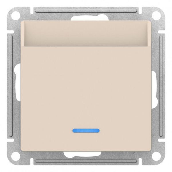 Выключатель карточный СП AtlasDesign 10А IP20 без задержки времени механизм беж. SE ATN000267