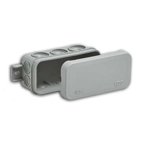 Коробка распаячная для о/п 43х80х35мм 10 вводов IP54 сер. Ruvinil 67091 63758