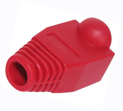 Колпачок изолирующий для разъемов RJ-45, красный REXANT - Фото 2