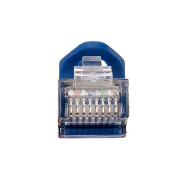 Патч-корд TERACOM PRO Cat.5E экран. FTP LSZH серый (2,0м) - Фото 2