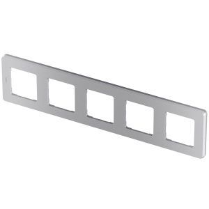 INSPIRIA Рамка 5-местная алюминий 673972