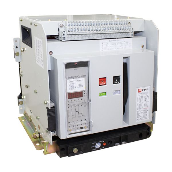 ВА-45 3200/3200А 3P 100кА выкат., корзина, гориз., ETU(220В AC), мп/нр/вкл.к.(220В AC), 1CO/1NC,1NO,4CO