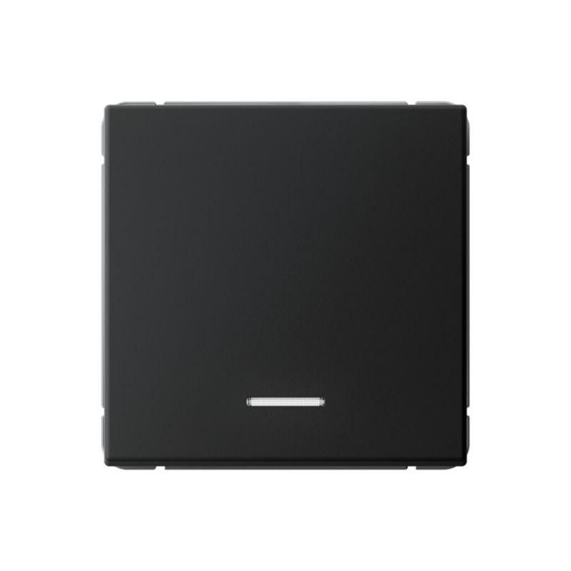 Выключатель 1-кл. ArtGallery (сх. 1а) 10AX с подсветкой механизм карбон SE GAL001013 1823047