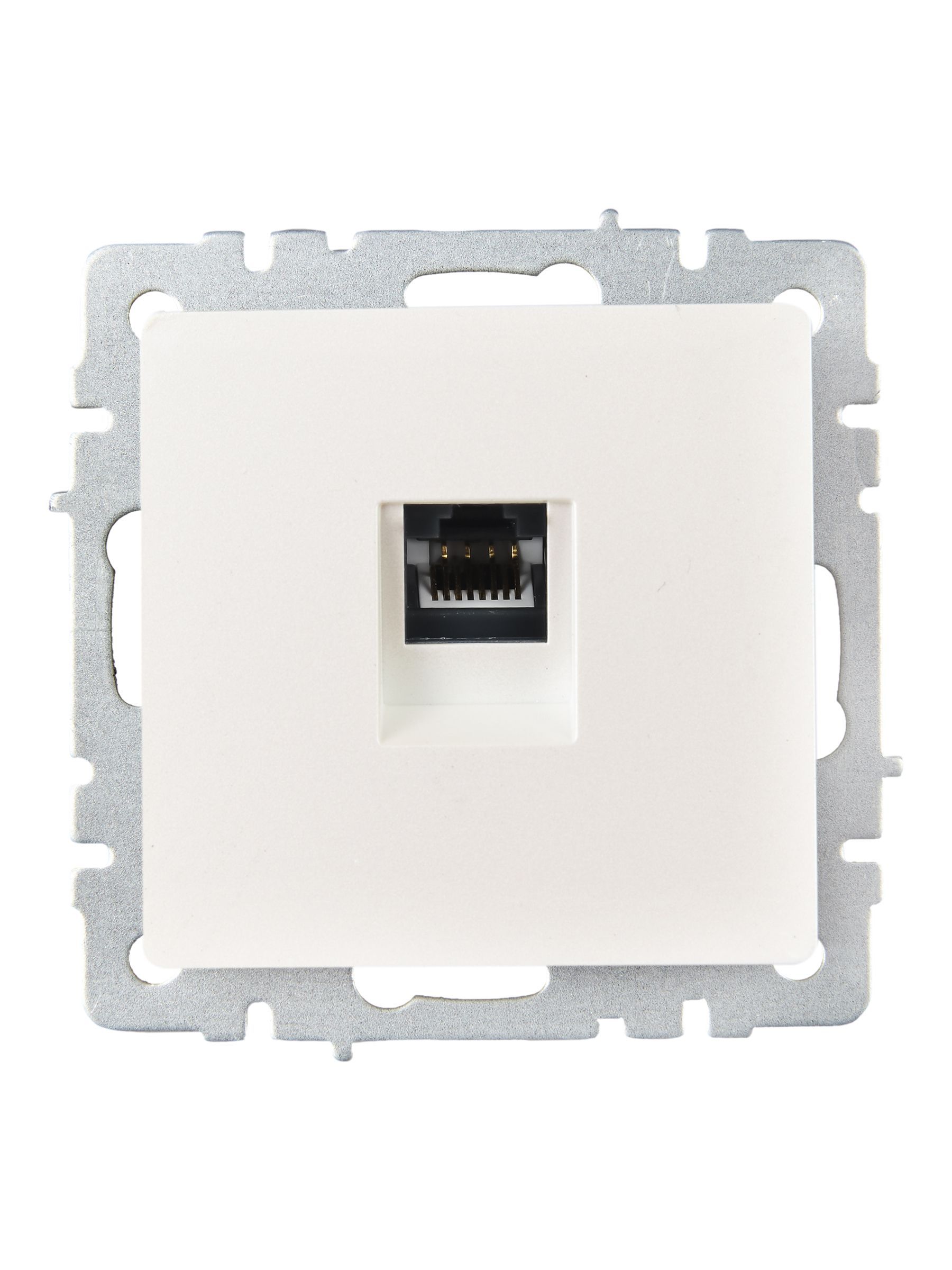 BRITE Розетка компьютерная RJ45 кат.6 РК11-БрЖ жемчуг IEK - Фото 4