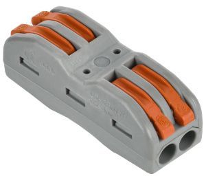 Строительно-монтажная клемма СМК 222-4122 проходная (50шт/упак) IEK UKZ20-4122-050